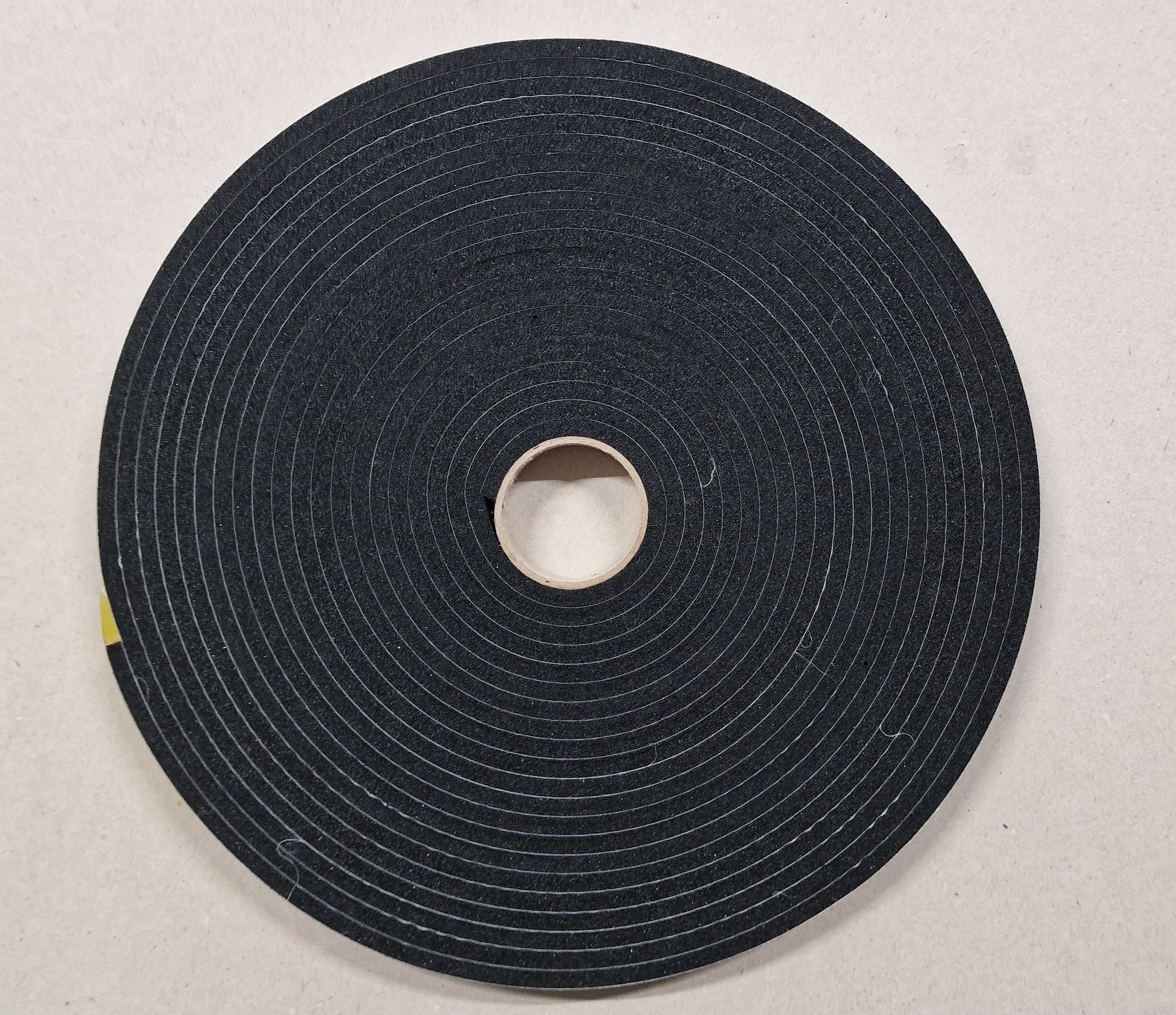Dichtungsband 15x5mm für Filter oder Wärmetauscher schwarz, Rolle 10m