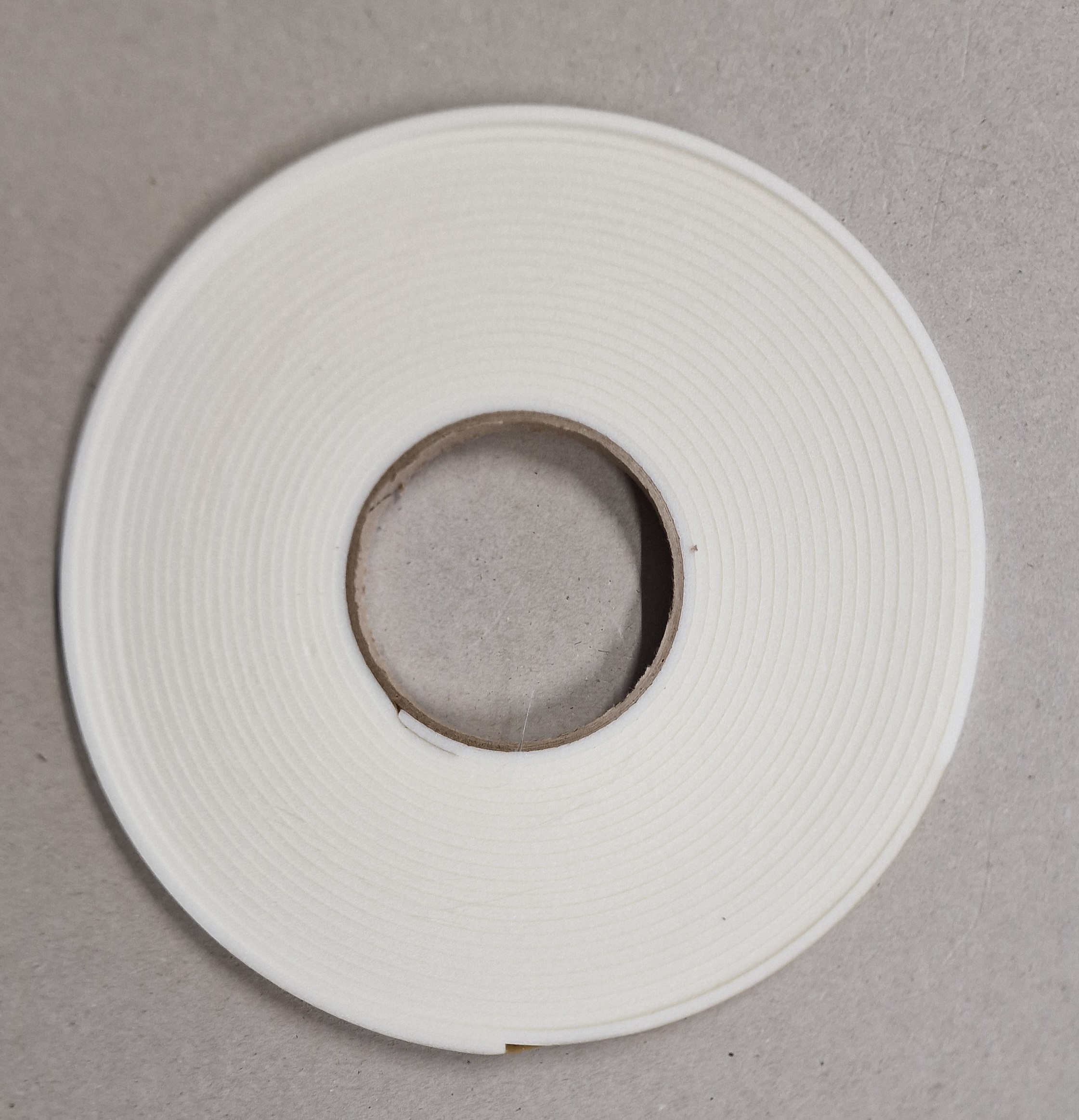 Dichtungsband 10x3mm  für Filter oder Wärmetauscher weiß, Rolle 10m